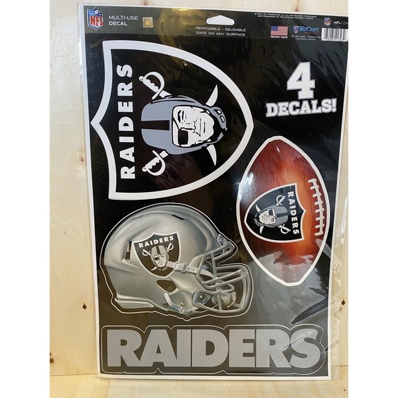 NFL Pick Your Team Decals Stickers 4 Piece Set Football Saints Jets Falcons etc. - Picture 8 of 9